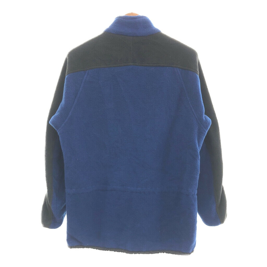 USA製 SIERRA DESIGNS シエラ デザイン POLARTEC プルオーバーフリースジャケット アウトドア ネイビー (メンズ M) 中古 古着 P5607