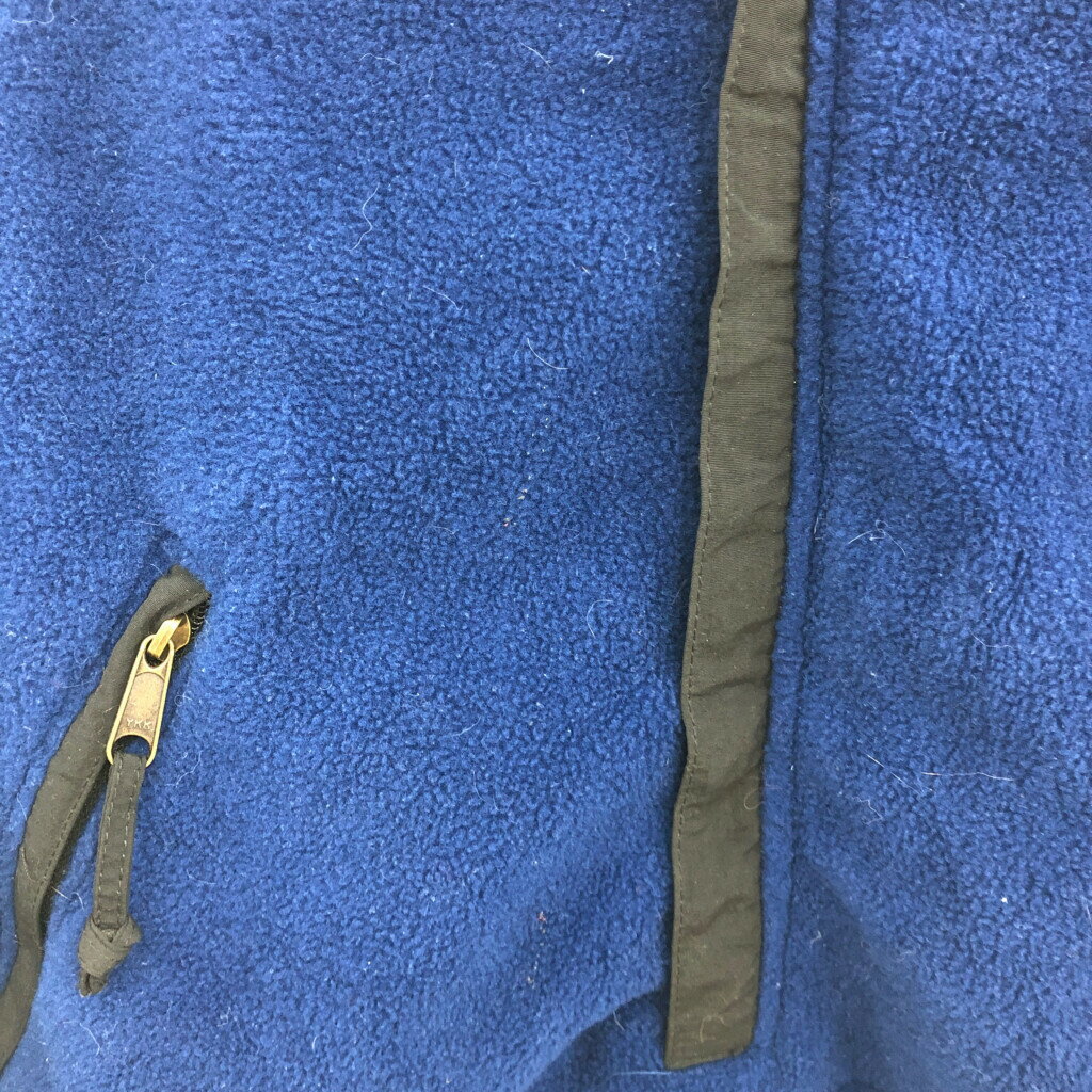 USA製 SIERRA DESIGNS シエラ デザイン POLARTEC プルオーバーフリースジャケット アウトドア ネイビー (メンズ M) 中古 古着 P5607