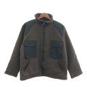 90年代 米軍実物 U.S.ARMY ECWCS GEN1 ベアジャケット ミリタリー ブラウン (メンズ XL) 中古 古着 P5949(4)