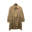 70年代 Aquascutum アクアスキュータム aqua5 バルマカーンコート ヴィンテージ ベージュ (メンズ 42) P6517