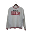 Champion チャンピオン リバースウィーブ ネブラスカ・ハスカーズ スウェット カレッジ グレー (メンズ L) P6947