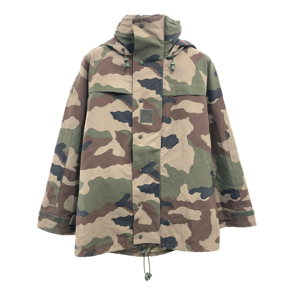 乐天商城 - 00年代 フランス軍 CCEカモ GORE-TEX ゴアテックスジャケット ミリタリー ユーロ (メンズ 104L) 中古 古着 P7265