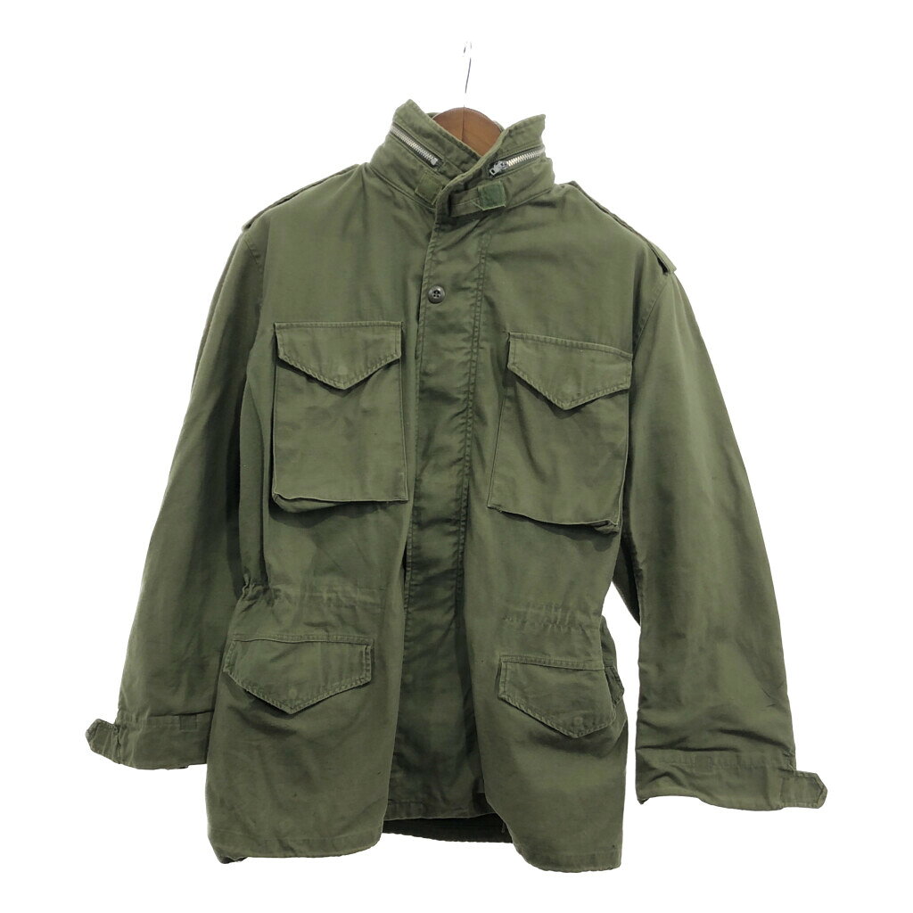 Rakuten - 70年代 米軍実物 U.S.ARMY M-65 フィールドジャケット 2nd ヴィンテージ ミリタリー オリーブ (メンズ) 中古 古着 P7658