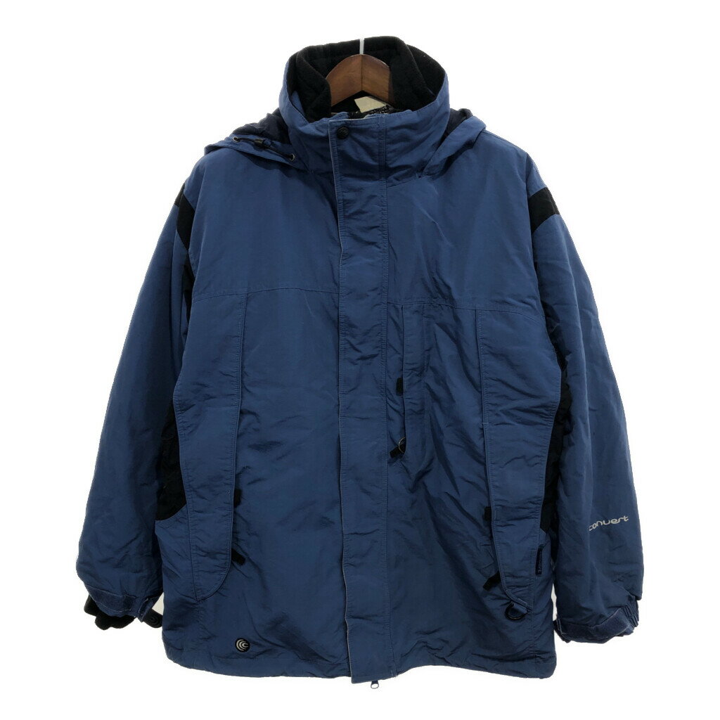 Columbia コロンビア CONVERT コンバート マウンテンパーカー アウトドア ブルー (メンズ XL) 中古 古着 P8481