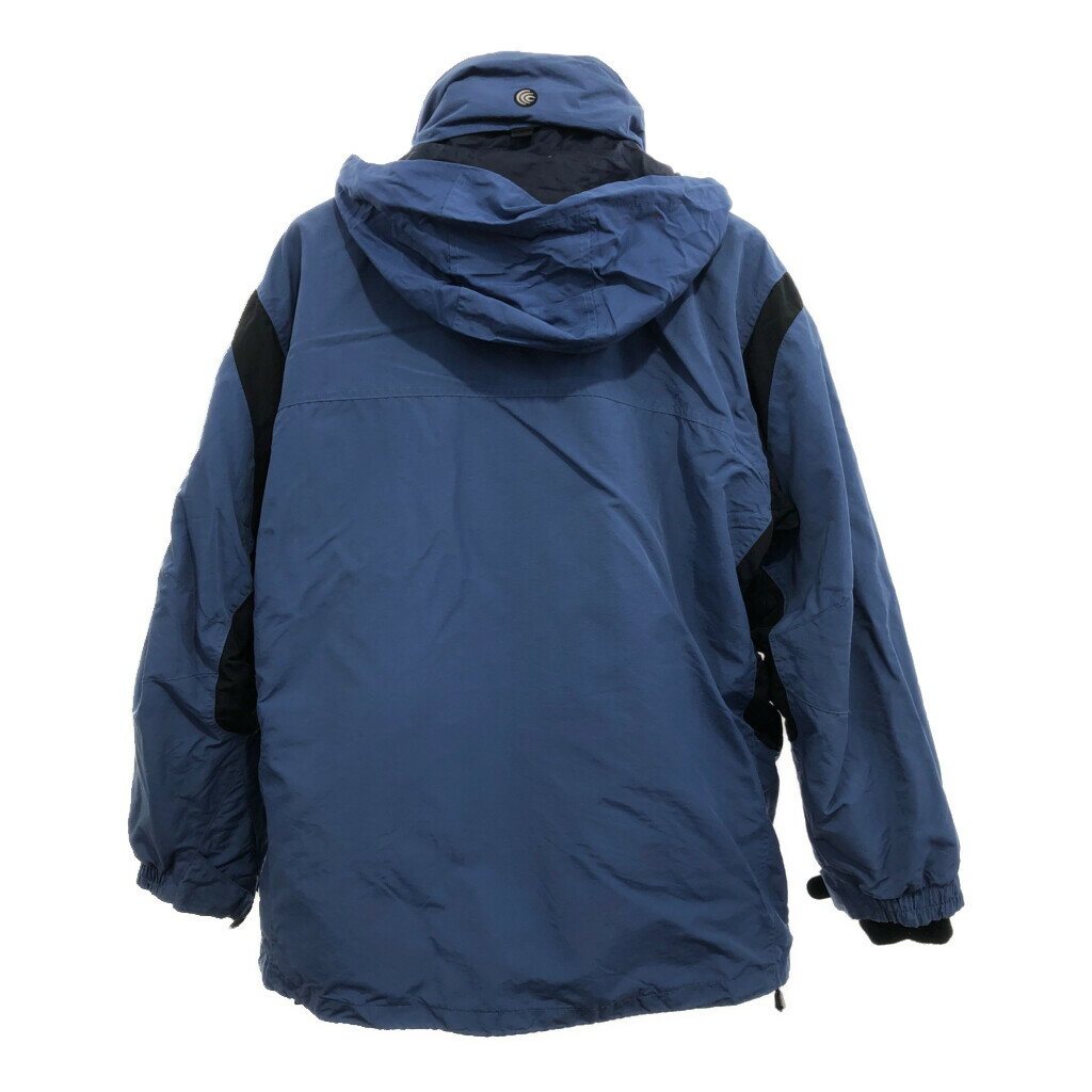 Columbia コロンビア CONVERT コンバート マウンテンパーカー アウトドア ブルー (メンズ XL) 中古 古着 P8481