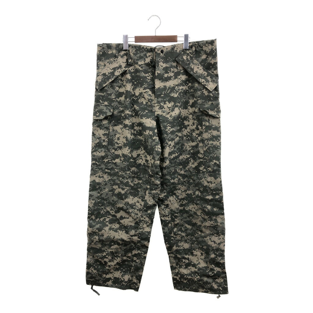 米軍実物 U.S.ARMY ECWCS GEN2 LEVEL6 GORE-TEX ゴアテックス パンツ ボトムス ミリタリー ACUカモ (メンズ L-L) 中古 古着 P8976