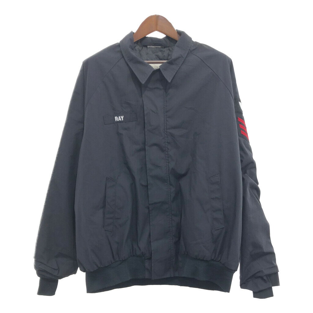 90年代 米軍実物 U.S.AIRFORCE ユーティリティジャケット ミリタリー ネイビー (メンズ X-LARGE-X-LONG) 中古 古着 P9457のサムネイル