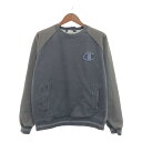 Champion チャンピオン ロゴ スウェット トレーナー グレー (メンズ L相当) P9575