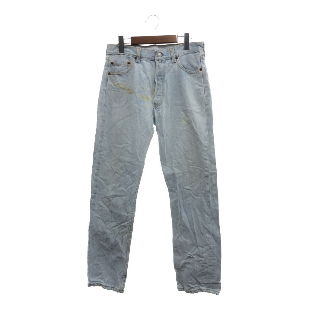 90N USA Levi's [oCX 501 Xg[g fjpc {gX AJW JWA u[ (Y 30/30)  Ò P9856