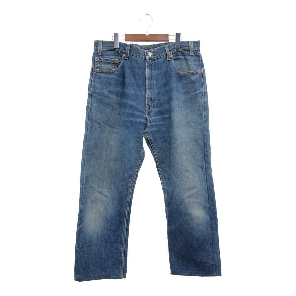 90N Levi's [oCX 505 W[Y fjpc CfBSu[ (Y W36 L34)  Ò Q0424