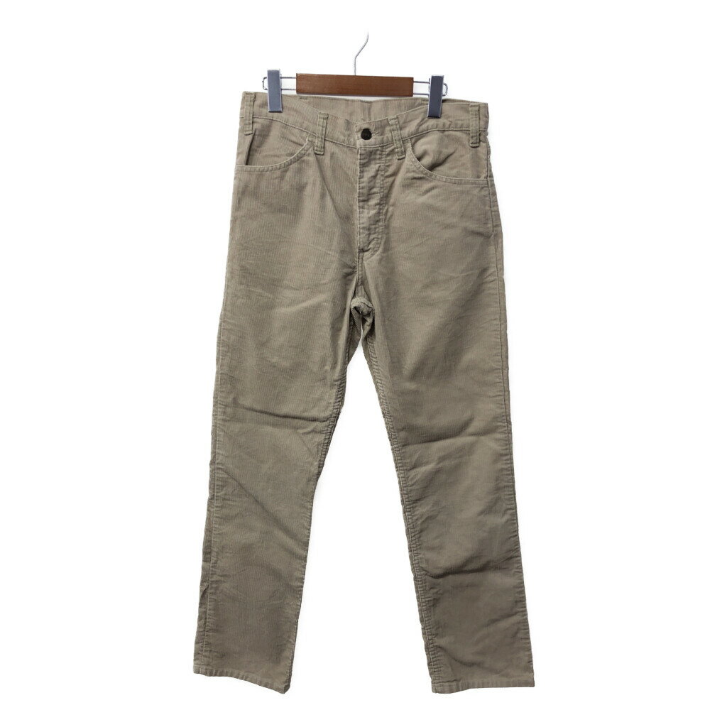 80年代 Levi's リーバイス 519 コーデュロイパンツ アメカジ ベージュ (メンズ W31 L34) 中古 古着 Q1403
