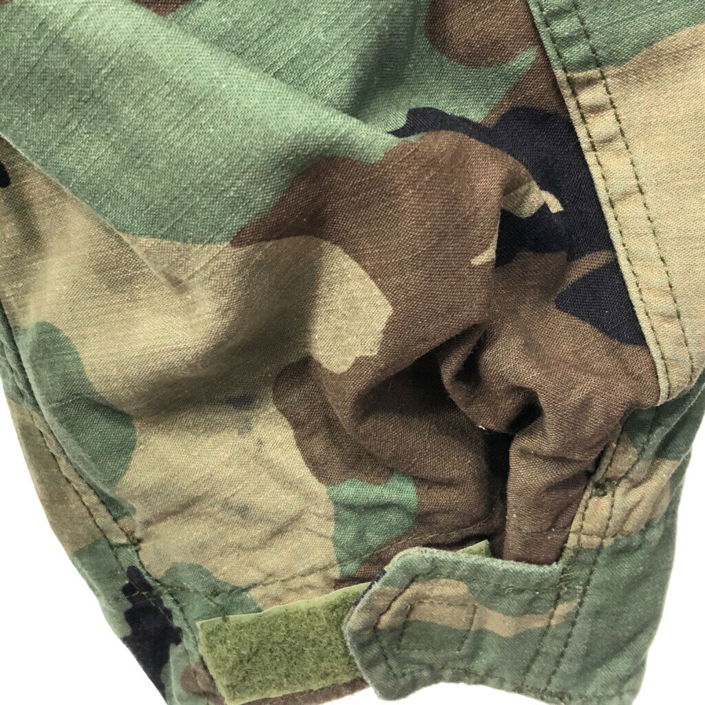 80年代 米軍実物 U.S.ARMY M65 フィールドジャケット ミリタリー ウッドランドカモ (メンズ SMALL LONG) 中古 古着 Q1410