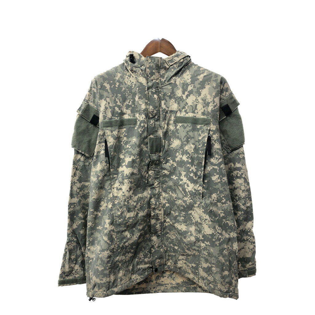USA製 TACTICAL EQUIPMENT&APPAREL ECWCS GEN3 ソフトシェルジャケット ミリタリー デジタルカモ (メンズ XL Long) 中古 古着 Q1447