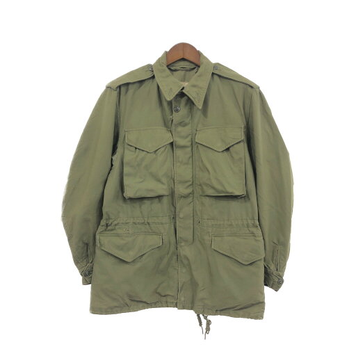 60年代 米軍実物 U.S.ARMY M-51 フィールドジャケット ヴィンテージ ミリタリー オリーブ (メンズ REGULAR SMALL) 中古 古着 Q1428 60年代 米軍実物 U.S.ARMY M-51 フィールドジャケット ヴィンテージ ミリタリー オリーブ (メンズ REGULAR SMALL) 中古 古着 Q1428