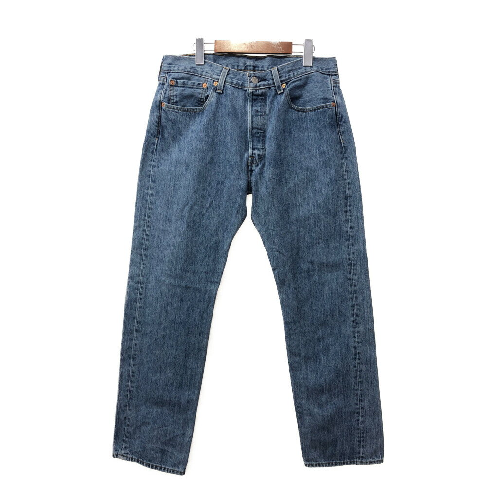 Levi's リーバイス 501 デニムパンツ アメカジ ブルー (メンズ W33 L30) 中古 古着 Q2375