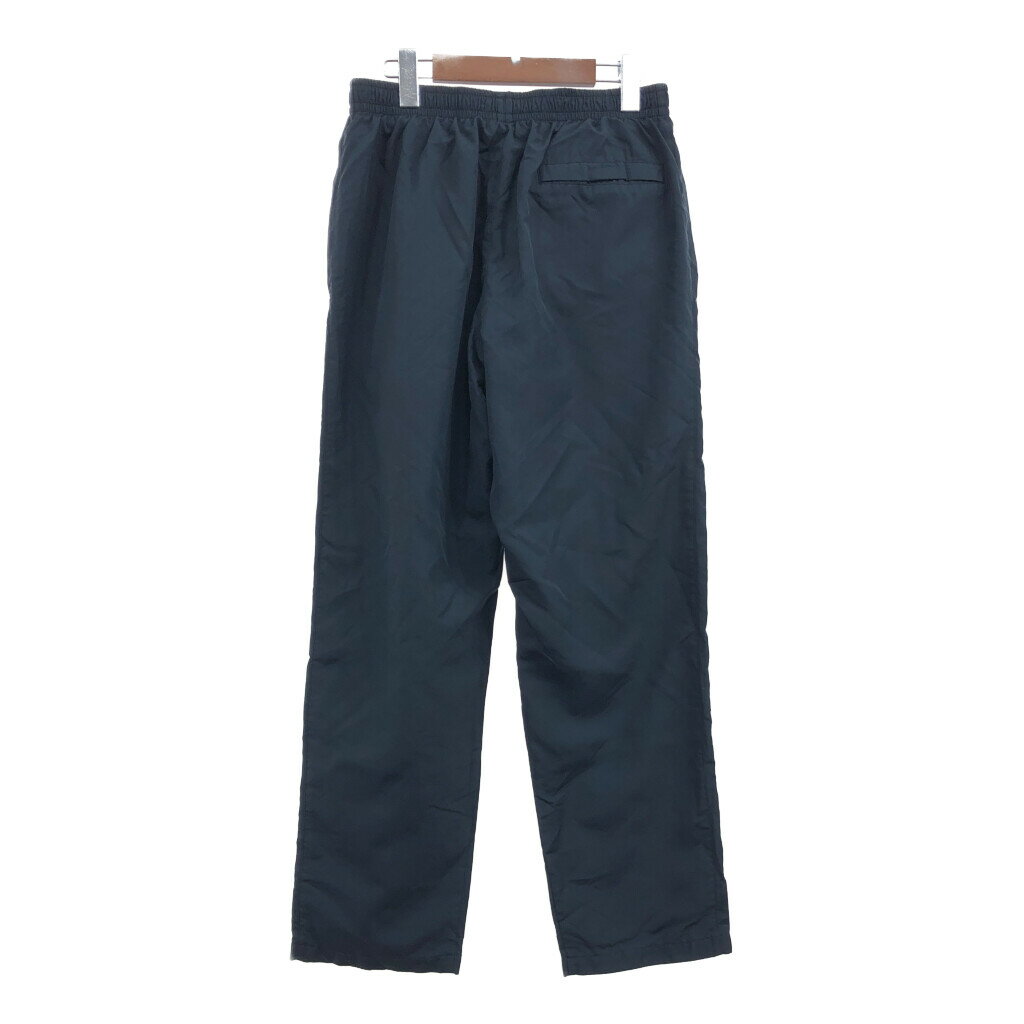 NIKE ナイキ ナイロン トラックパンツ スポーツ ブラック (メンズ L) 中古 古着 Q2385