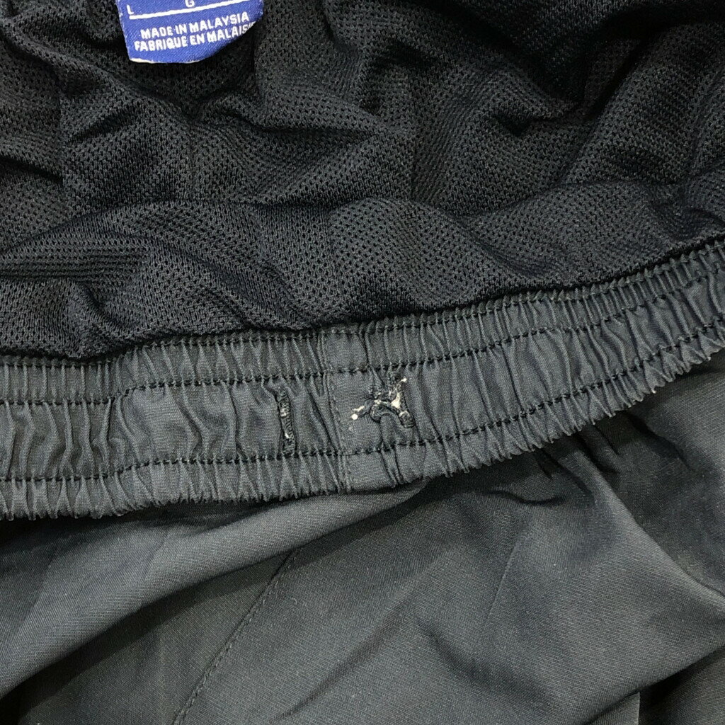 NIKE ナイキ ナイロン トラックパンツ スポーツ ブラック (メンズ L) 中古 古着 Q2385