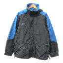 90年代 Columbia コロンビア Double Whammy マウンテンパーカー アウトドア ブラック (メンズ M) 中古 古着 Q2411