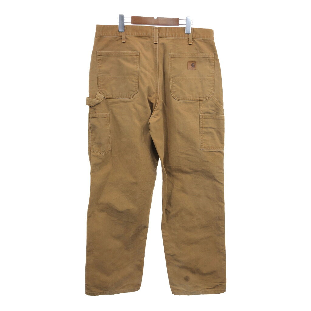 Carhartt カーハート ダック ペインターパンツ ワーク ベージュ (メンズ 36×32) 中古 古着 Q2669
