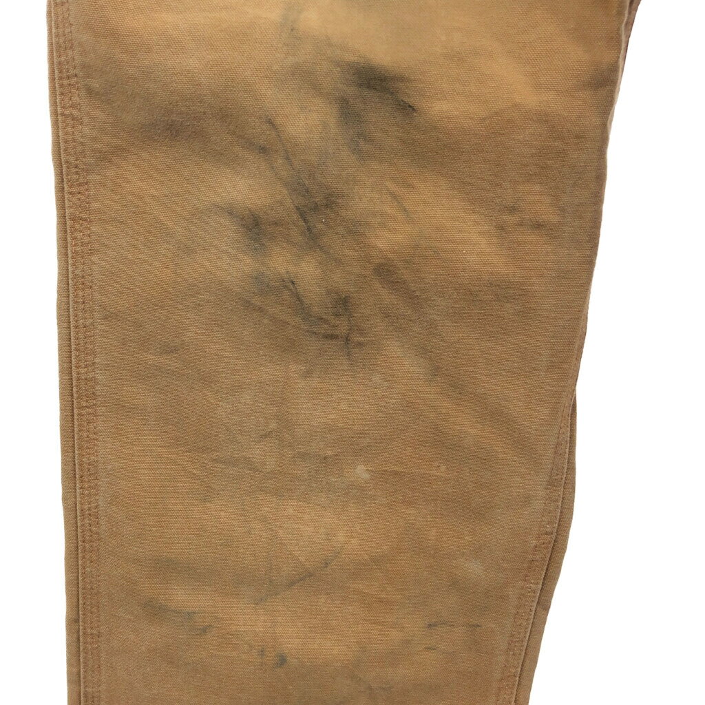 Carhartt カーハート ダック ペインターパンツ ワーク ベージュ (メンズ 36×32) 中古 古着 Q2669