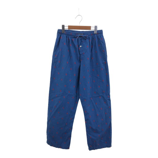 Polo by Ralph Lauren ポロ ラルフローレン パジャマパンツ パンツ ブルー (メンズ M) 中古 古着 Q2916 Polo by Ralph Lauren ポロ ラルフローレン パジャマパンツ パンツ ブルー (メンズ M) 中古 古着 Q2916