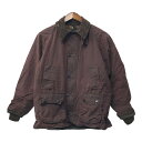 イングランド製 Barbour バブアー BEDALE ビデイル オイルドジャケット ラグラン ワインレッド (メンズ C36) 中古 古着 Q3815(4)