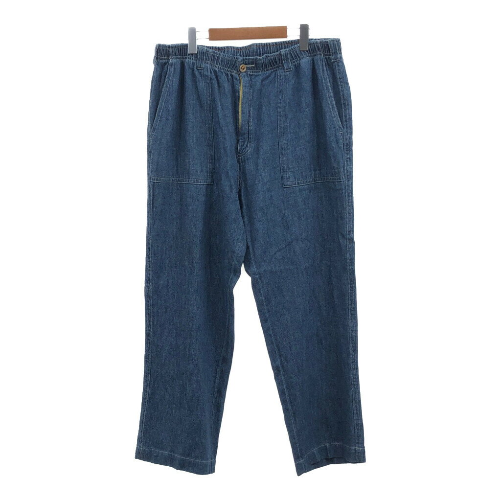 THE TERRITORY AHEAD イージー デニムパンツ ブルー (メンズ XL) 中古 古着 Q4153