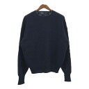 Polo by Ralph Lauren ポロ ラルフローレン アルパカ ウール ニット セーター アメカジ ネイビー (メンズ L) 中古 古着 Q4361(4)
