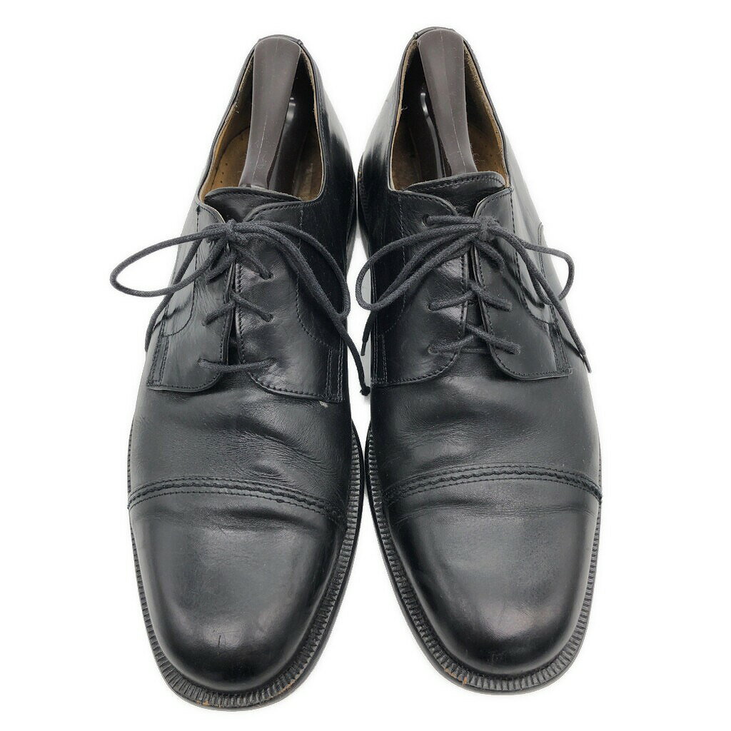 sandro moscoloni ストレートチップ レザーシューズ ブラック (メンズ 8) 中古 古着 KA0909