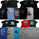 古着卸 まとめ売り カラーmix プリント 半袖Tシャツ 20枚セット (メンズ XL /2XL ) NIKE ブラック系 プリント 英字プリント MS5584