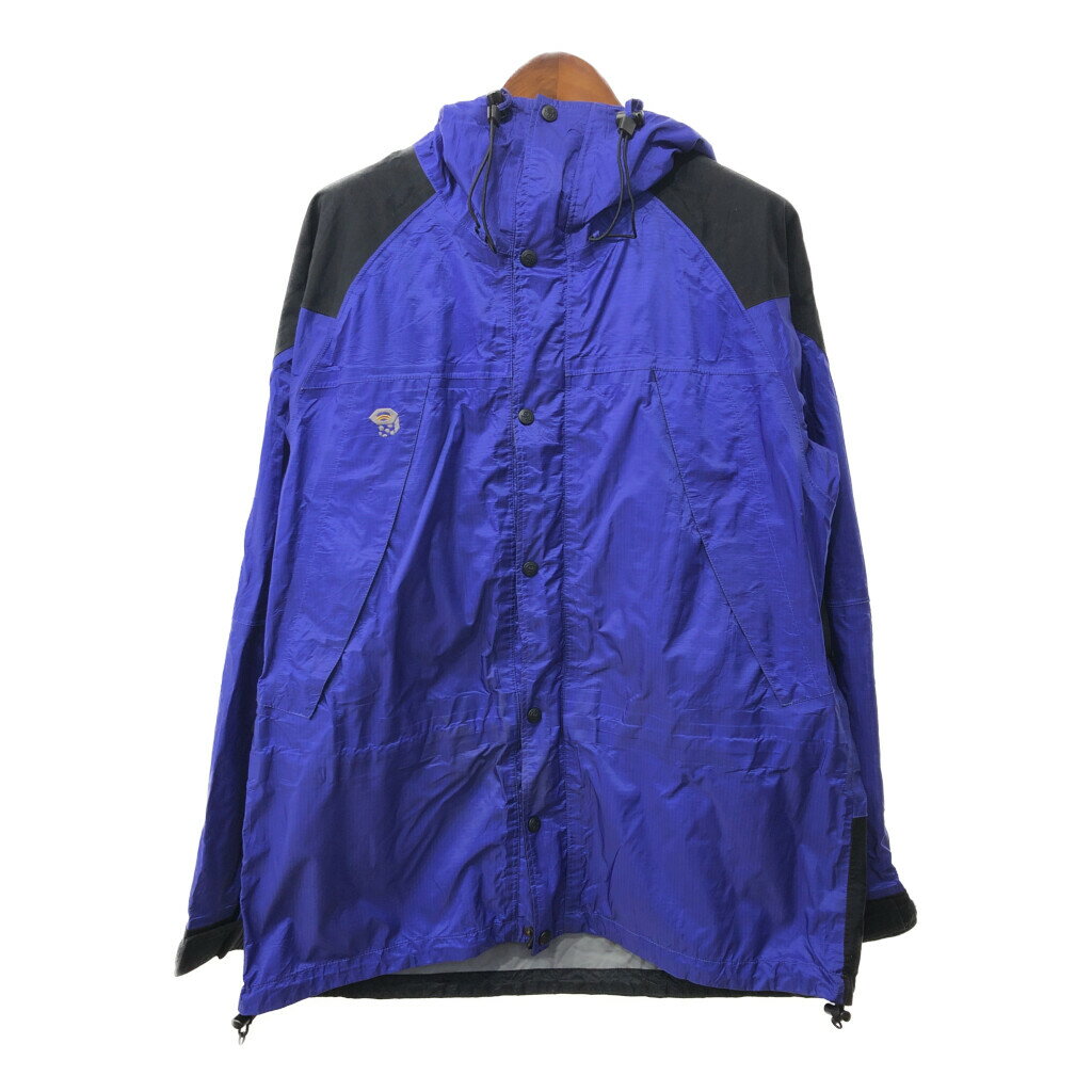 MOUNTAIN HARDWEAR マウンテンハードウェア Conduit マウンテンパーカー アウトドア ブルー (メンズ XL) 中古 古着 Q4658