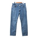 Levi's リーバイス 505 デニムパンツ アメカジ ライトブルー (メンズ W33 L30) 中古 古着 Q4798(4)