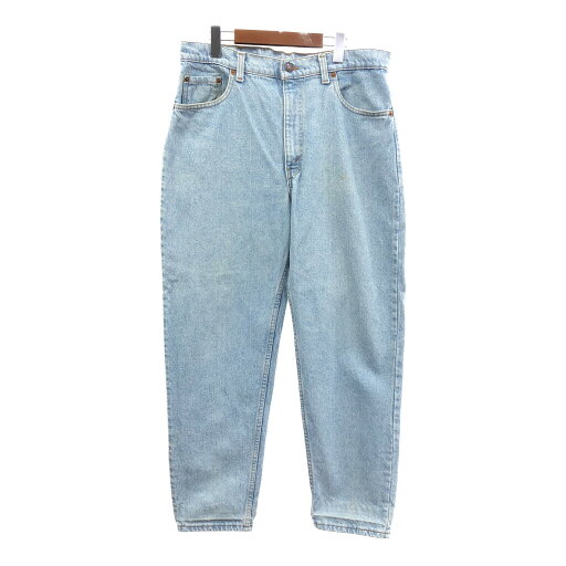 SALE///// 90年代 USA製 Levi's リーバイス 505 デニムパンツ ライトブルー (メンズ W36 L30) 中古 古着 Q5179 SALE///// 90年代 USA製 Levi's リーバイス 505 デニムパンツ ライトブルー (メンズ W36 L30) 中古 古着 Q5179