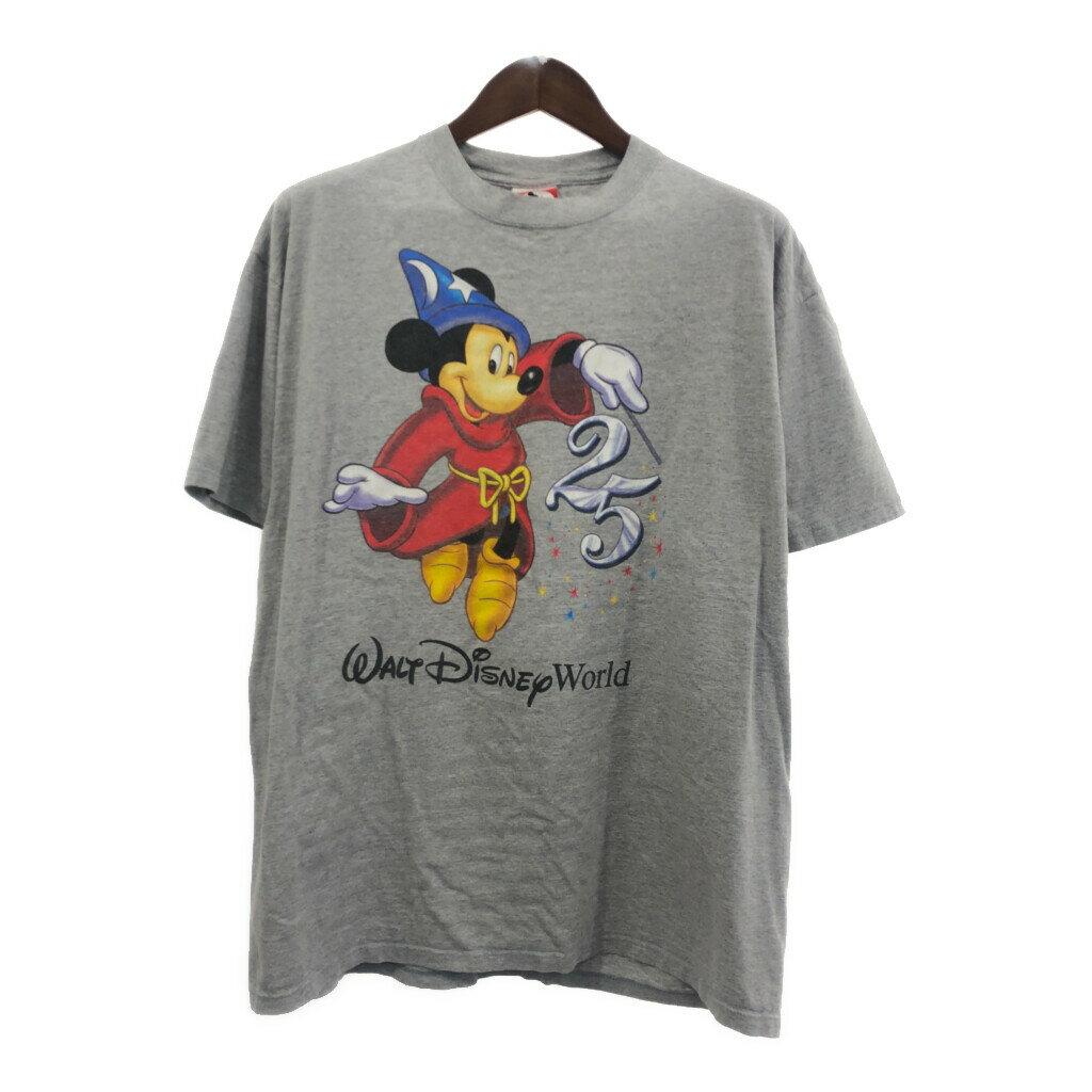 90N USA Disney fBYj[ MICKY.INC ~bL[}EX t@^WA TVc LN^[ O[ (Y XL)  Ò Q6129