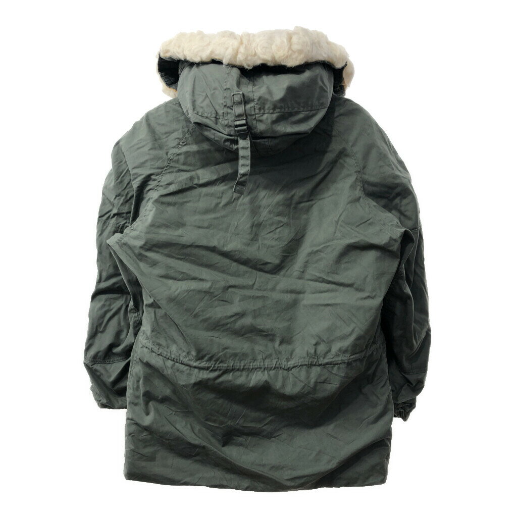 70年代 米軍実物 U.S.AIRFORCE N-3B フライトジャケット ヴィンテージ ミリタリー (メンズ MEDIUM) 中古 古着 Q5957