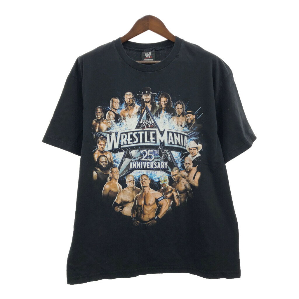 WWE WRESTLE MANIA 25th Anniversary TVc vX ubN (Y X-LARGE)  Ò Q6451