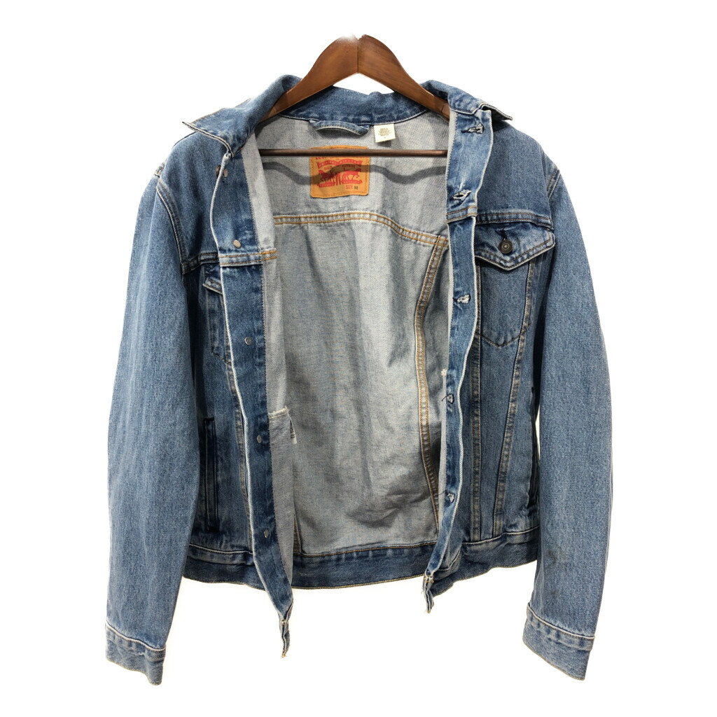 Levi's リーバイス デニムジャケット アメカジ ライトブルー (メンズ M) 中古 古着 Q6870