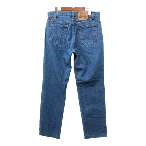 SALE///// 90年代 USA製 Levi's リーバイス デニムパンツ ブルー (メンズ W33 L32) 中古 古着 Q7162