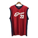 NBA クリーヴランド・キャヴァリアーズ レブロン・ジェームズ ユニフォーム 大きいサイズ プロチーム (メンズ 2XL) 中古 古着 Q7722