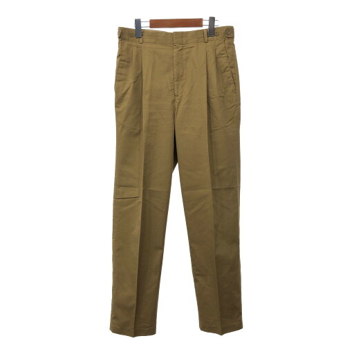 90年代 Levi's リーバイス TRAVELERS トラベラーズ 2タック スラックスパンツ ベージュ (メンズ) 中古 古着 Q7821 90年代 Levi's リーバイス TRAVELERS トラベラーズ 2タック スラックスパンツ ベージュ (メンズ) 中古 古着 Q7821