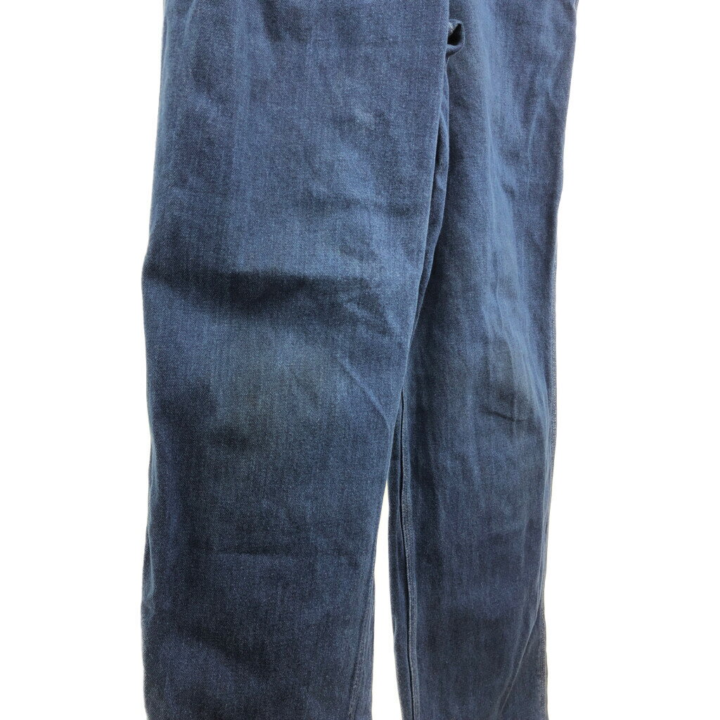 Carhartt カーハート デニム ビブオーバーオール ネイビー (メンズ W34 L34) 中古 古着 Q8616