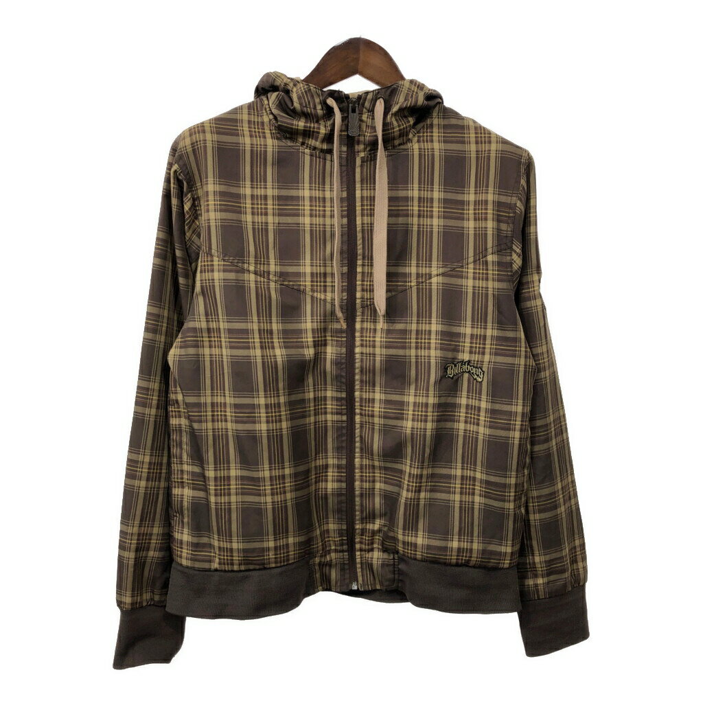Billabong ビラボン パーカージャケット サーファー ブラウン (メンズ M) 中古 古着 Q8520