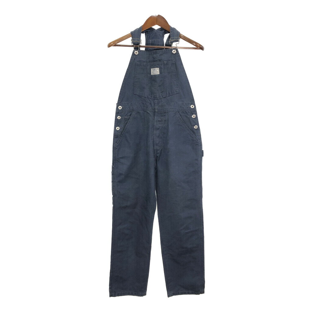 Levi's リーバイス ビブオーバーオール ブルー (メンズ 31/29相当) 中古 古着 Q9642