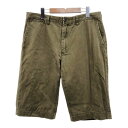SALE///// Polo by Ralph Lauren ポロ ラルフローレン PRESTON PANT カスタム チノショーツ ポロチノ オリーブ (メンズ W36 L34) 中古 古着 Q9585(4)