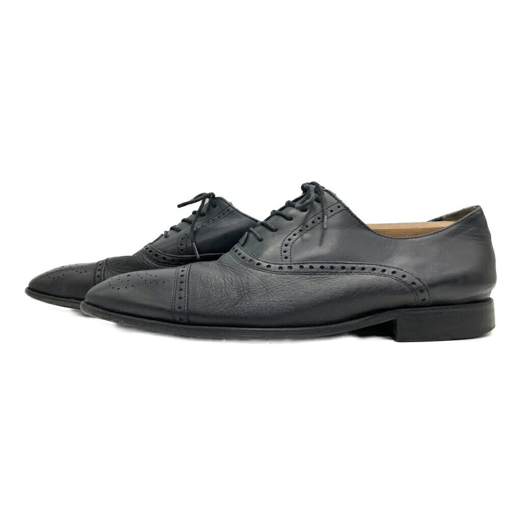 FLORSHEIM フローシャイム インペリアル ストレートチップ レザーシューズ ブラック (メンズ 10 D) 中古 古着 KA1133