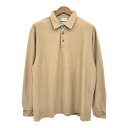 L.L.Bean エルエルビーン 長袖 ポロシャツ アウトドア ブラウン (メンズ L) 中古 古着 Q9724(4)