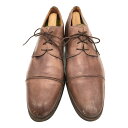 FLORSHEIM フローシャイム ストレートチップ レザーシューズ ブラウン (メンズ 10 M) 中古 古着 KA1196(4)