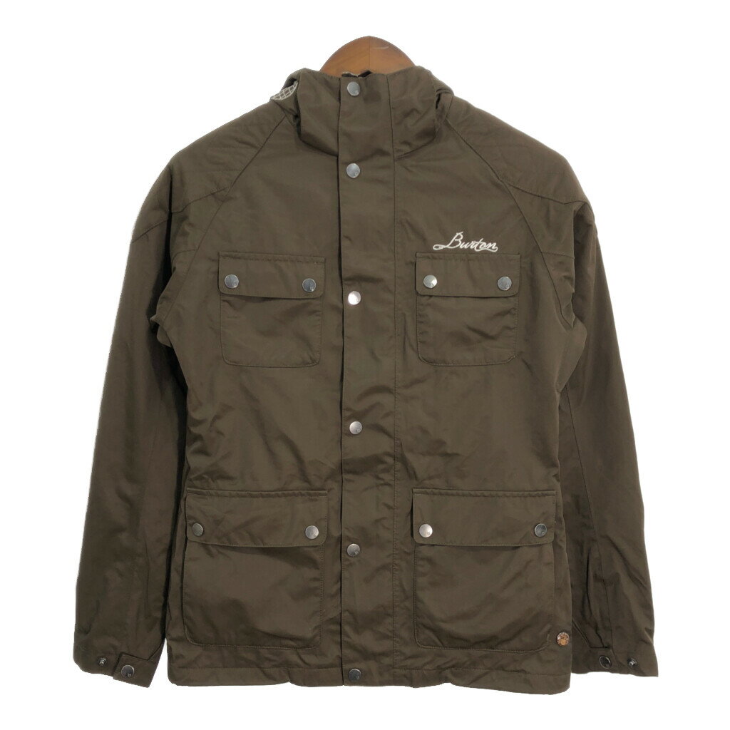 BURTON バートン スキージャケット スノースポーツ グレー (メンズ XS) 中古 古着 R0054