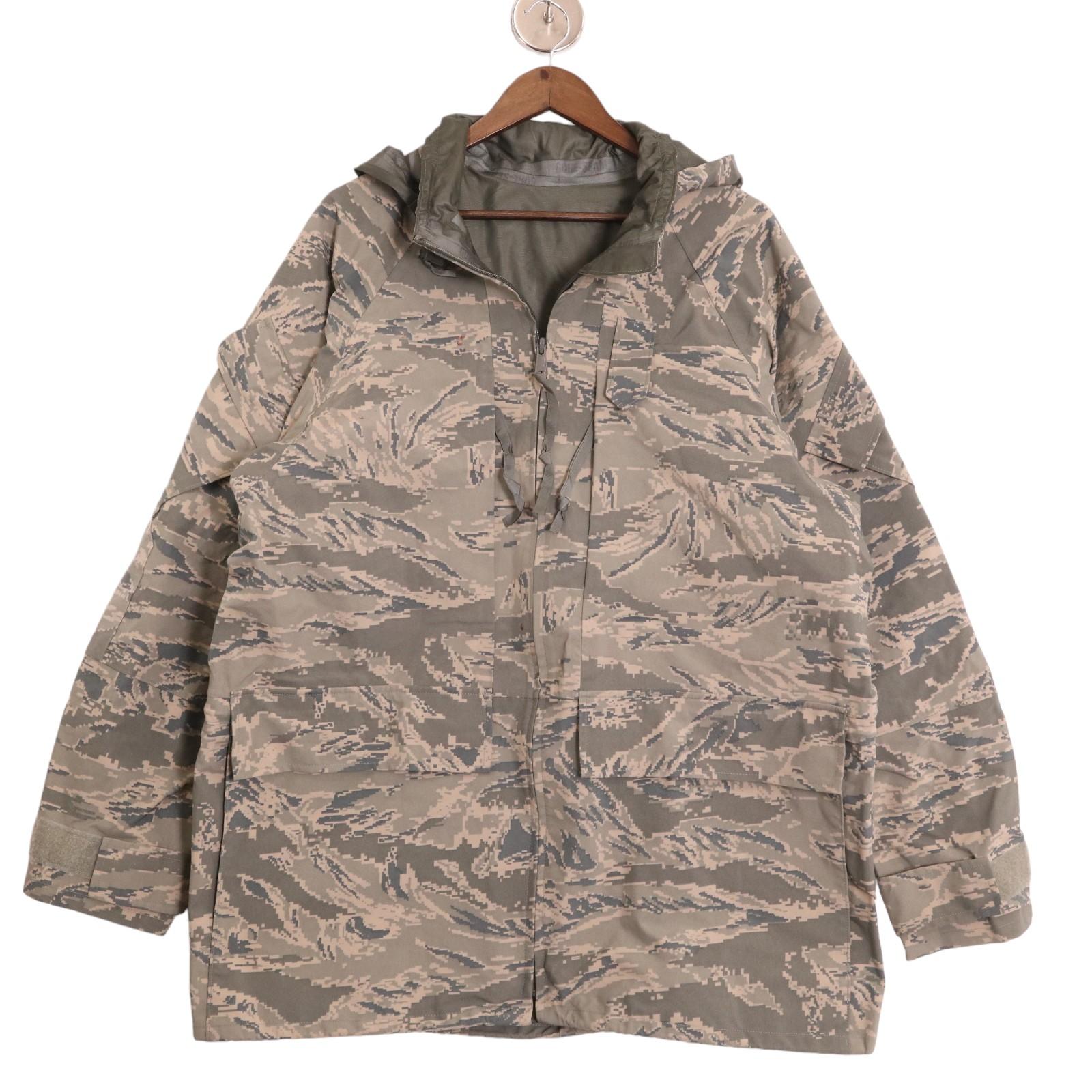 PROPPER プロパー APECS GORETEX パーカー ミリタリージャケット UCPカモ グレー (メンズ LARGE LONG) 中古 古着 A0252