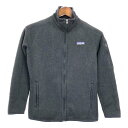 patagonia パタゴニア ベターセーター フリースジャケット アウトドア ブラック (レディース S) 中古 古着 R0455
